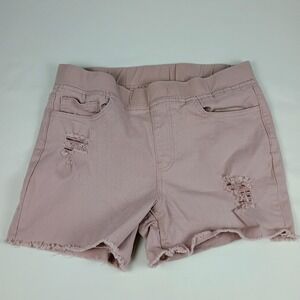 Royalty‎ For Me Distressed Shorts Cut-off Comfort Waist Women's PM Mauve